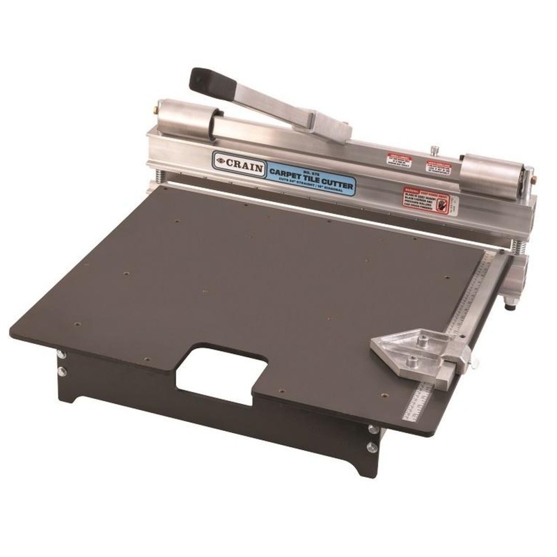 Crain Tools No. 675 24 Carpet Tile Cutter