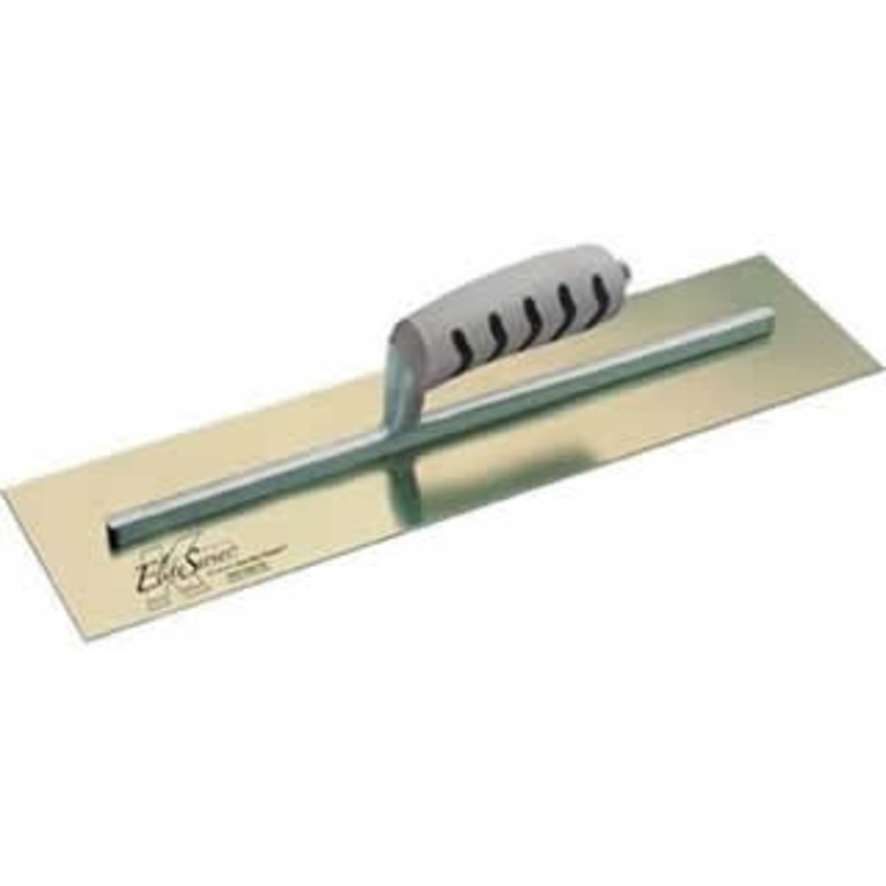 KRAFT 16×5 Elite Series Five Star Golden Stainless Steel Cement Finish Trowel w/ProForm Handle