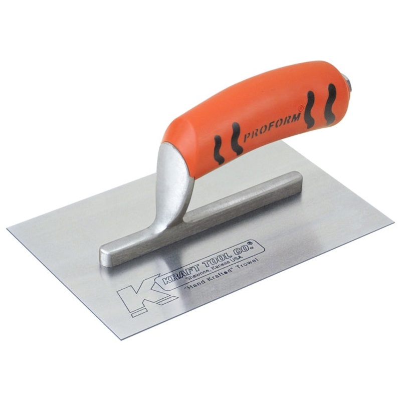 Kraft 6-1/2 x 5 Midget Trowel with ProForm Soft Grip Handle