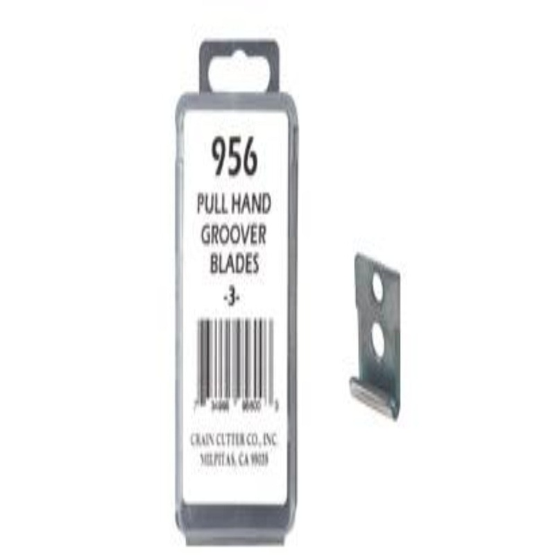Crain Tools No. 956 Pull Hand Groover Blades (3 pk)