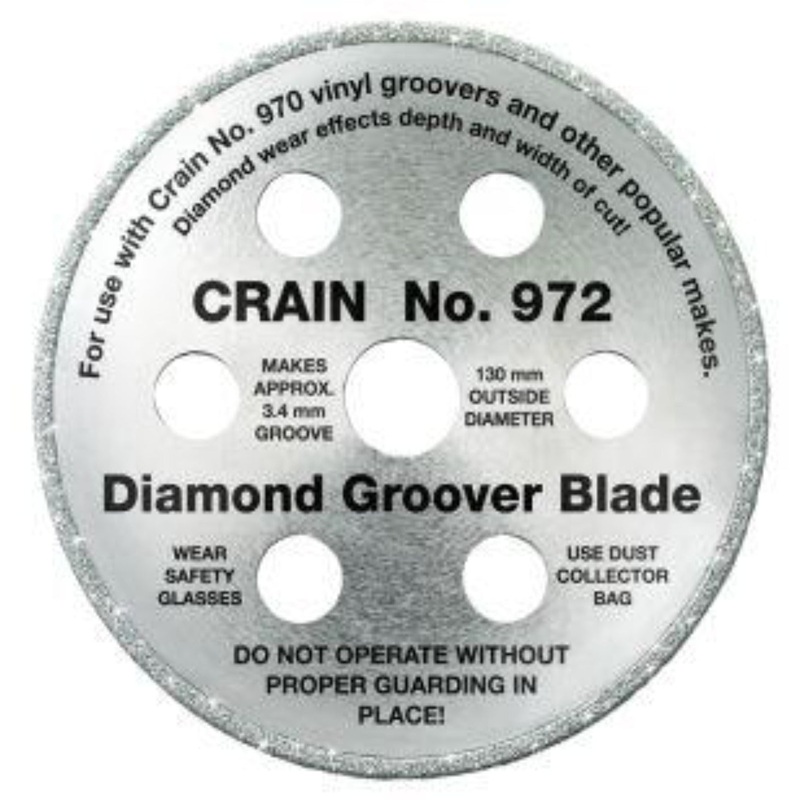 Crain Tools No. 972 Diamond Groover Blade