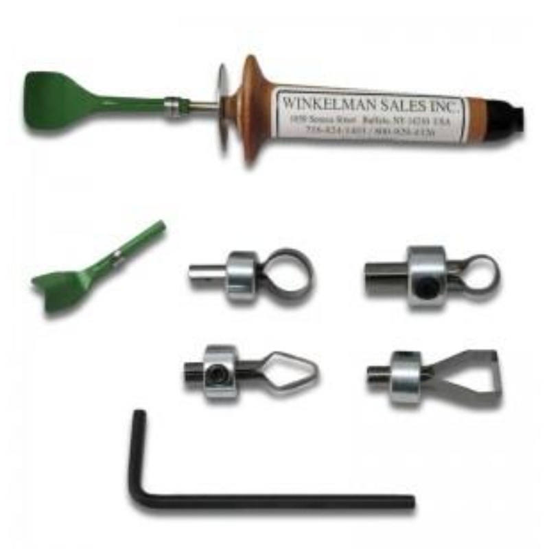 Hot Cutter Tool w/ Locking Nuts for Blades