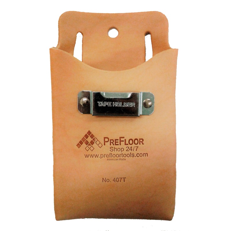 Prefloor 407-T Leather Tool Pouch with Measuring Tape Holder – American Made