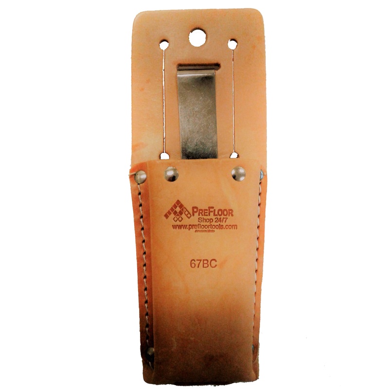 Prefloor 67-BC Leather Knife Pouch with Belt clip – American Made