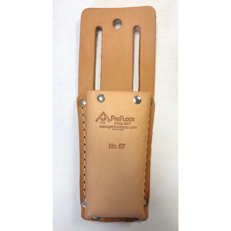 PreFloor 67 Leather Knife Belt Pouch – American Made!