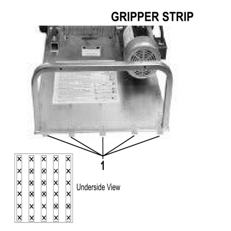 National 71/72 Gripper Strip Replacement (Individual)
