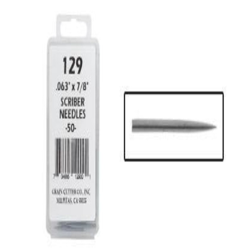 Crain Tools No. 129  Scriber Needles (50 Pk)