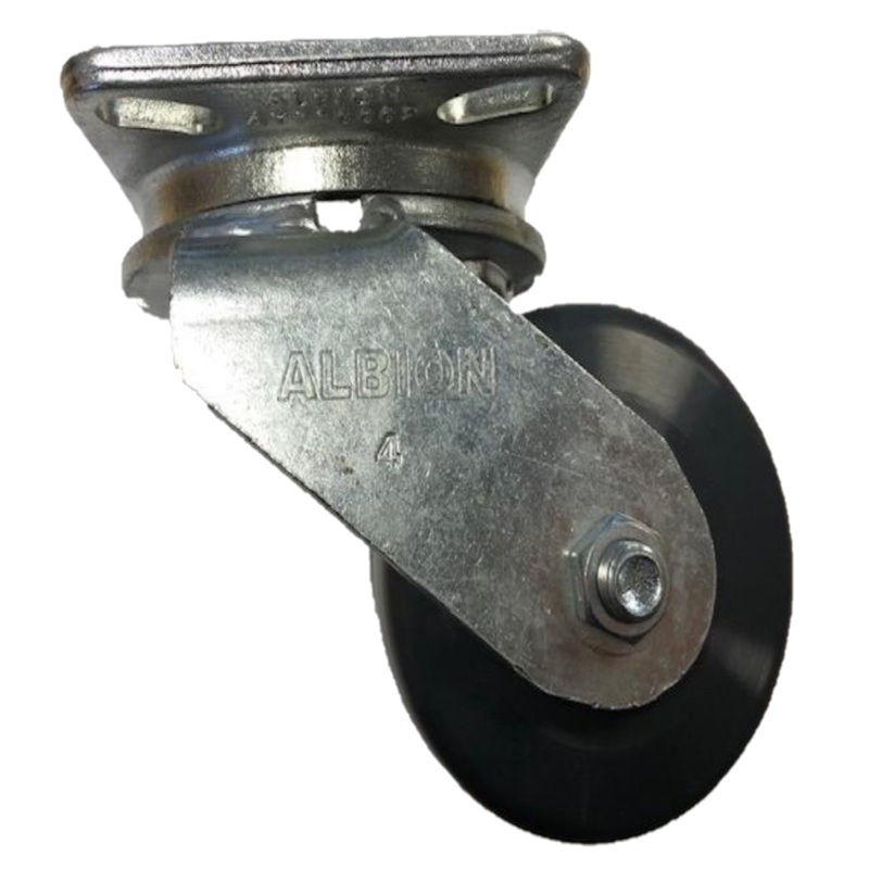 National Equipment 401597 Caster, HD, Kingpinless, Single Wheel
