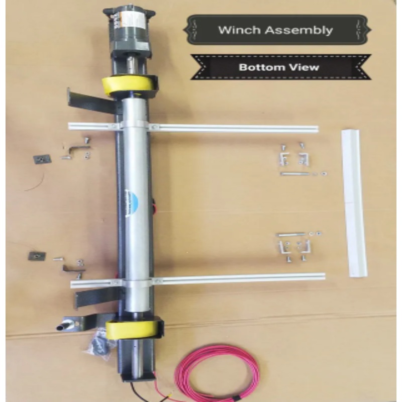 PreFloor Gated Ramp Winch Assembly