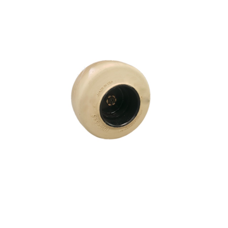 Taylor Bronco Standard Replacement Tire & Hub Assembly – White, Non-Marking