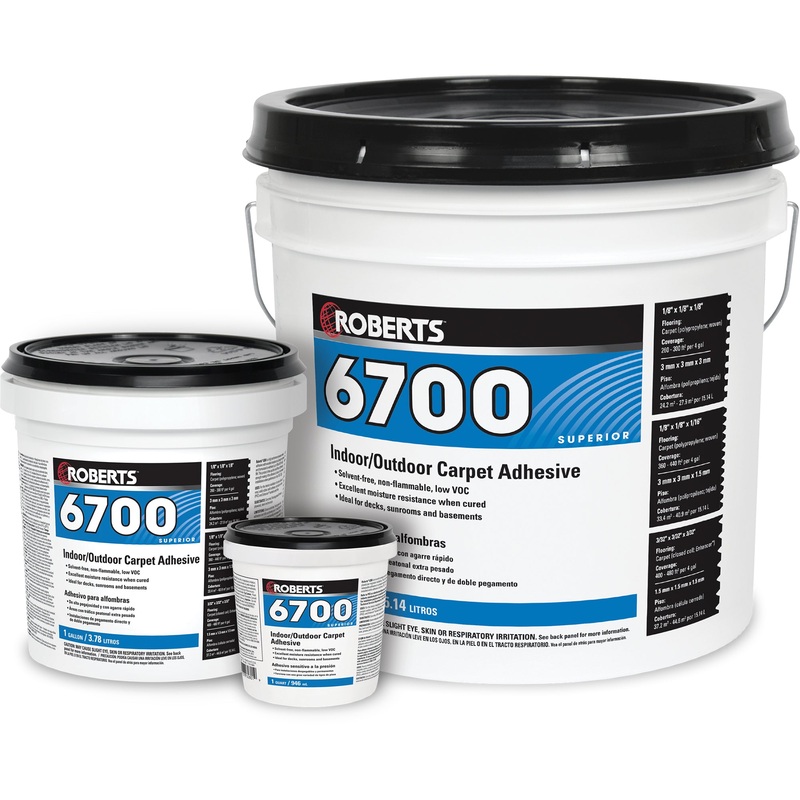 Roberts 6700 Indoor/Outdoor Carpet Adhesive