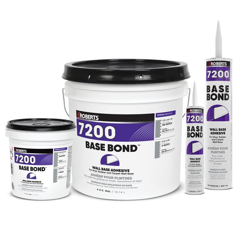Roberts 7200-30C Wall Base Adhesive, 30 oz.