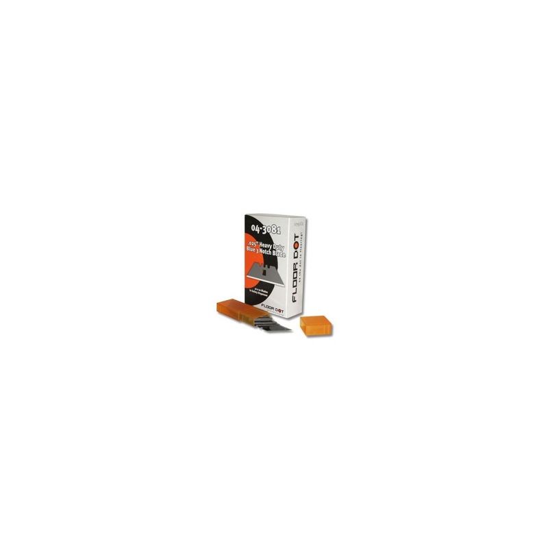 Tego 04-3081 .025 HD Blue 3-Notch Utility Blades (100 Pack)