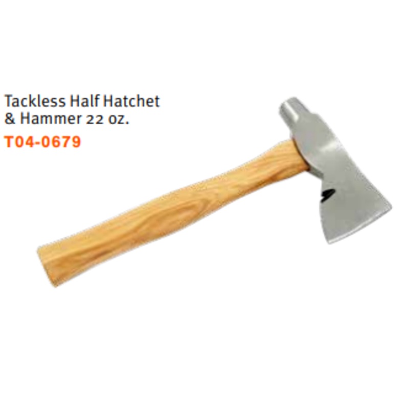 Tego Tackless Half Hatchet & Hammer, 22 oz.