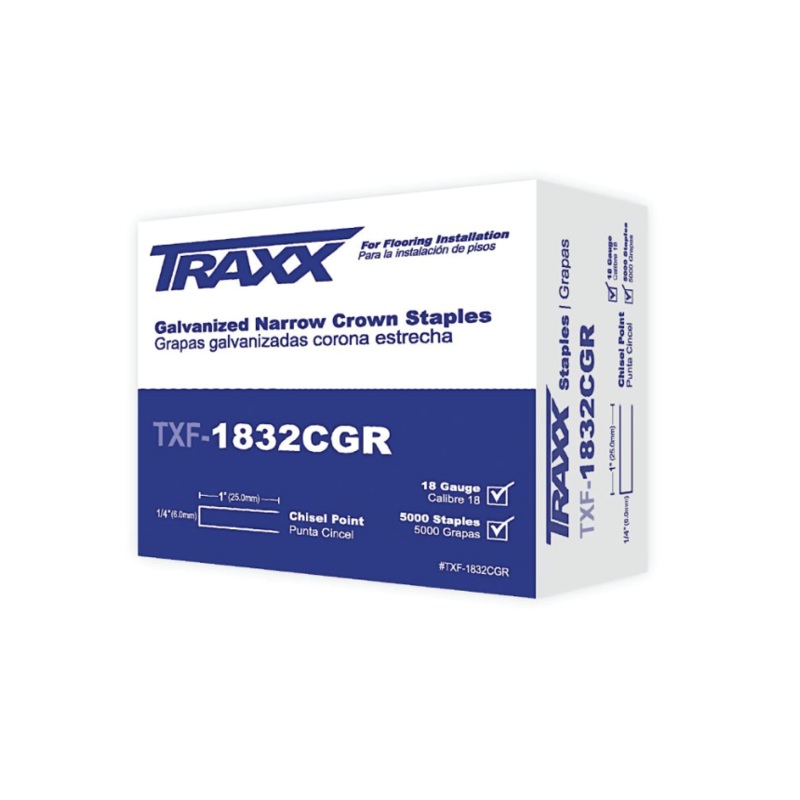 Underlayment Staples|1832C 1″ Staples – 5000 ct.|1828C 7/8″ Staples – 5000 ct.
