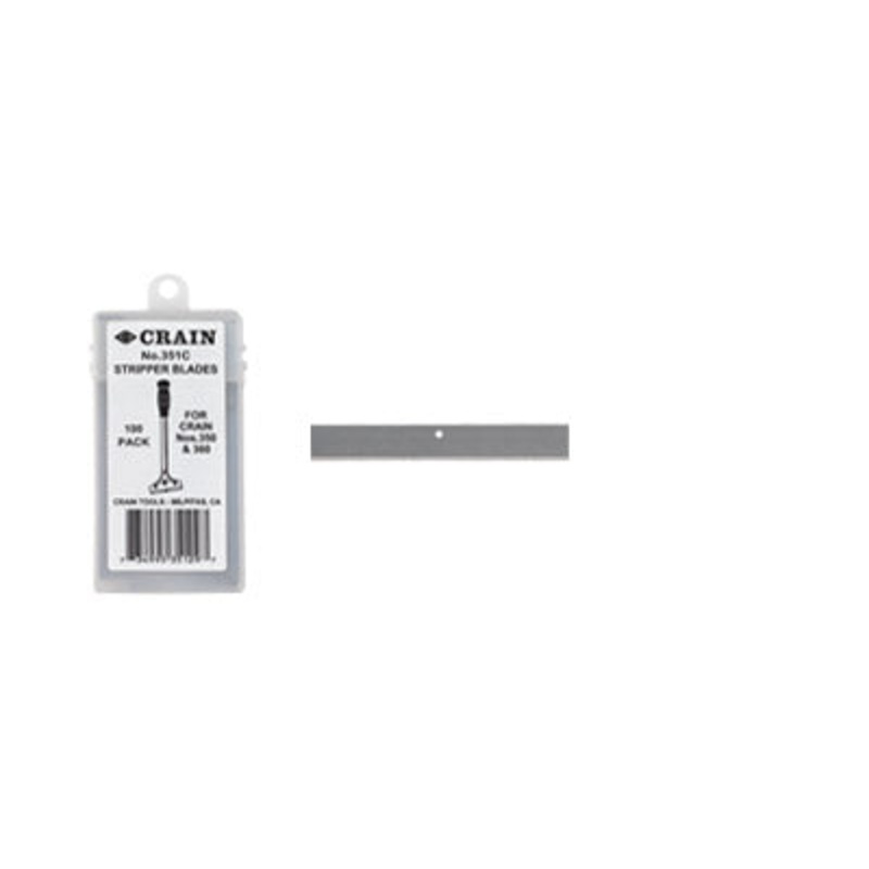 Crain Tools No. 351C Stripper Blades (100)