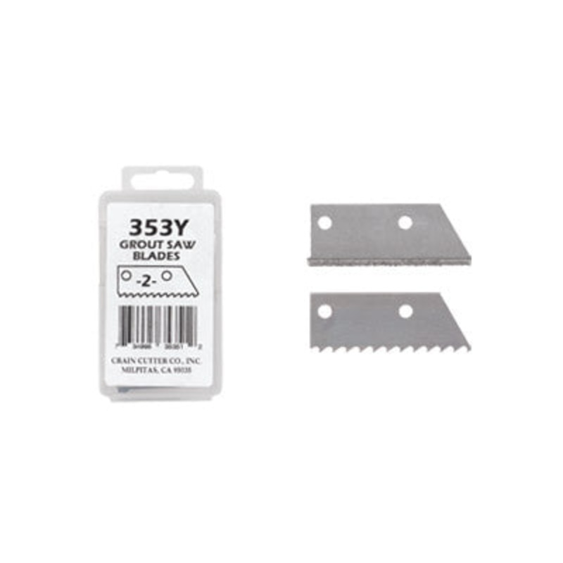 Crain Tools No. 353Y Grout Saw Replacement Blades (2)