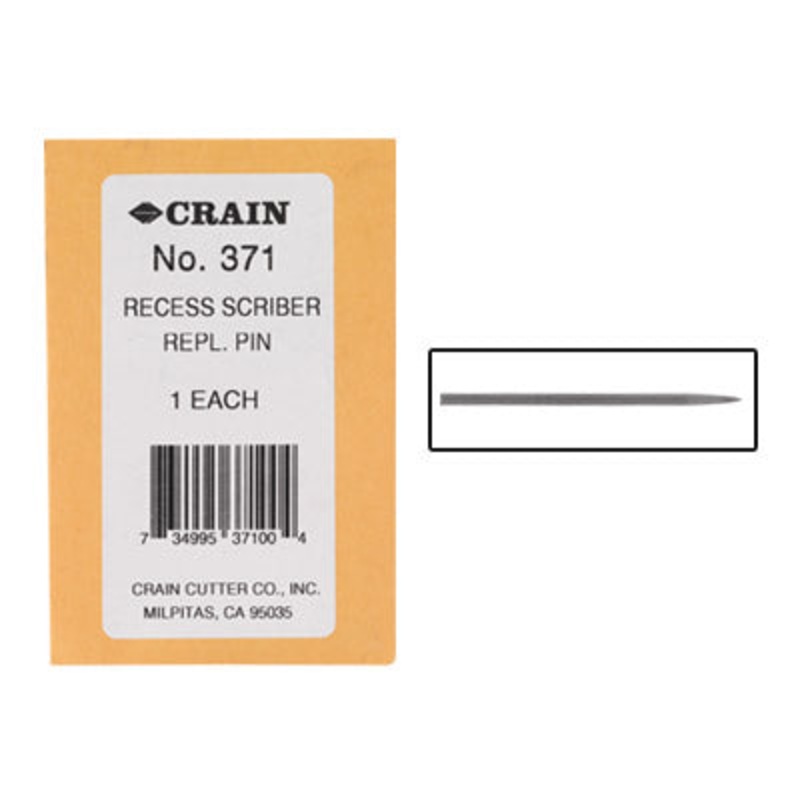Crain Tools No. 371 Recess Scriber Repl. Pin
