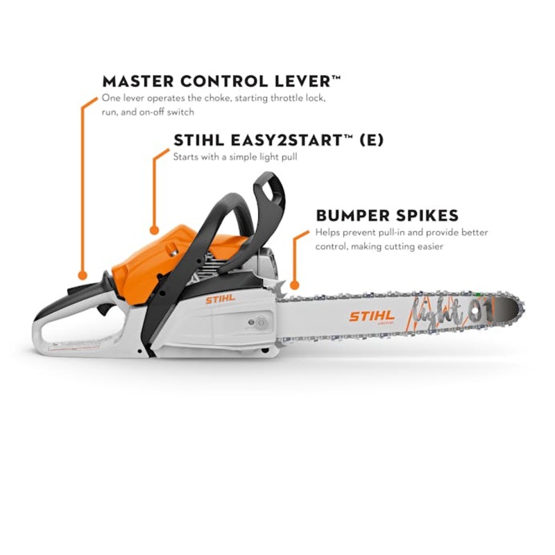 STIHL MS 172 C-E 16 in. Light 01 Bar 31.8 cc Gas Chainsaw