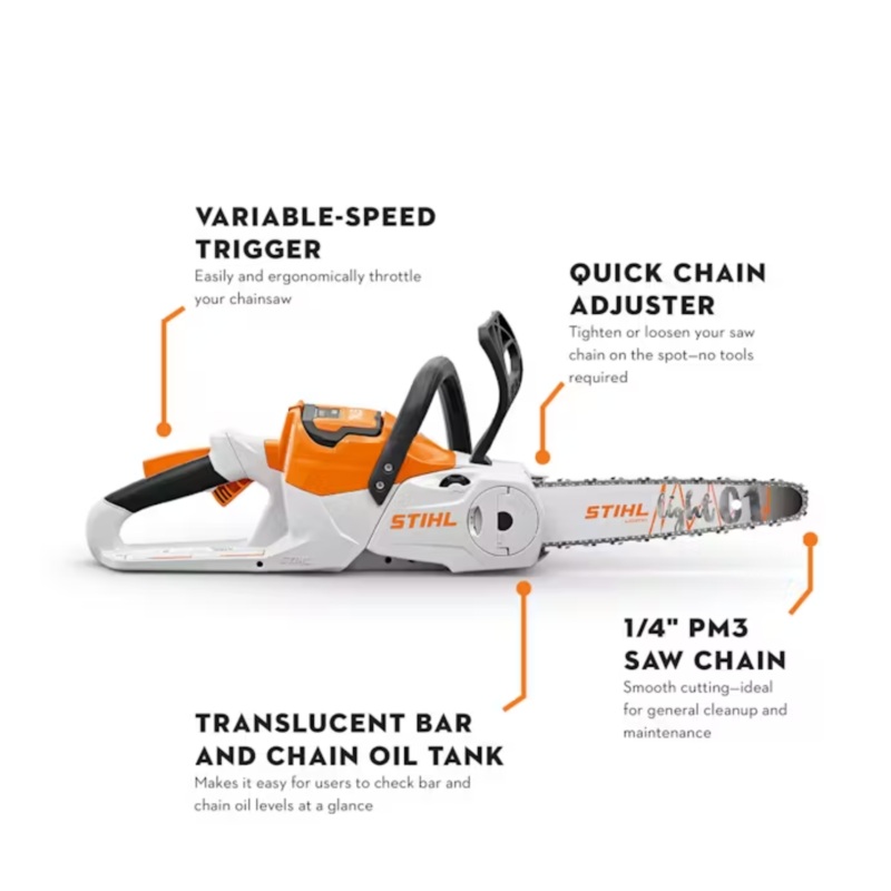 STIHL MSA 60 C-B 12 W/ AK 20 & AL 101