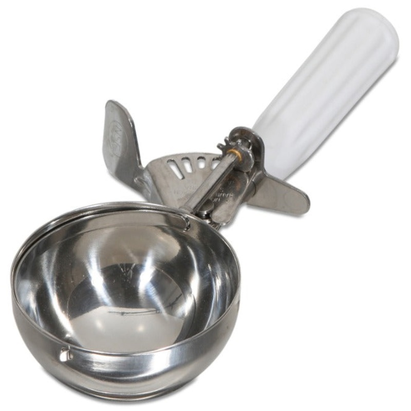 Commercial Disher|1.5″ Diameter  – 1 Oz|1.75″ Diameter – 1.5 Oz|2″ Diameter – 1.75 Oz|2.13″ Diameter – 2 Oz|2.25″ Diameter – 2.5 Oz|2.5″ Diameter – 3 Oz|2.63″ Diameter – 3.19 Oz|2.75″ Diameter – 4 Oz|3″ Diameter- 5 Oz