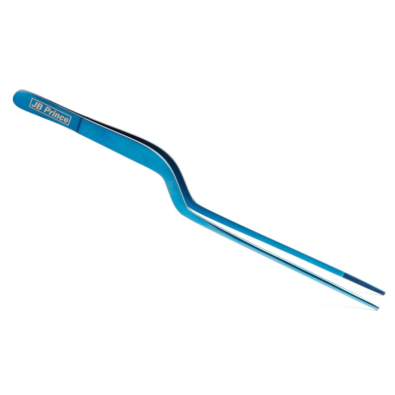 Offset Fine Tip Tweezer 7.8 inches