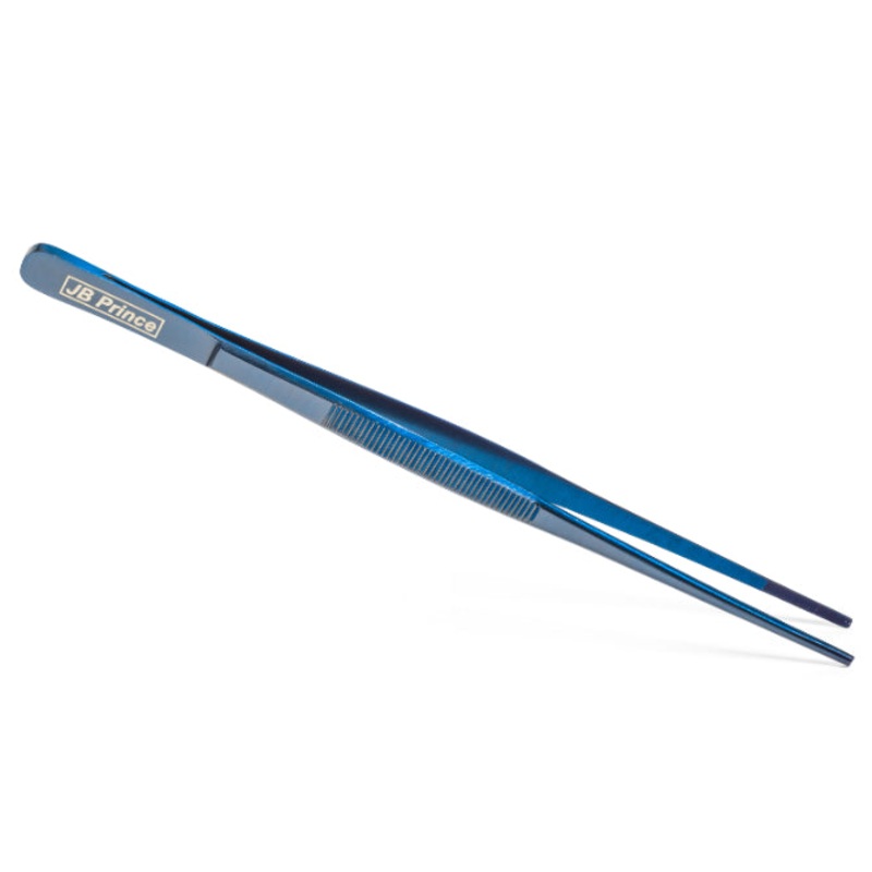 Straight Tip Tweezers 10 Inch|Blue|Black|Gold|Oil Slick|Rose Gold
