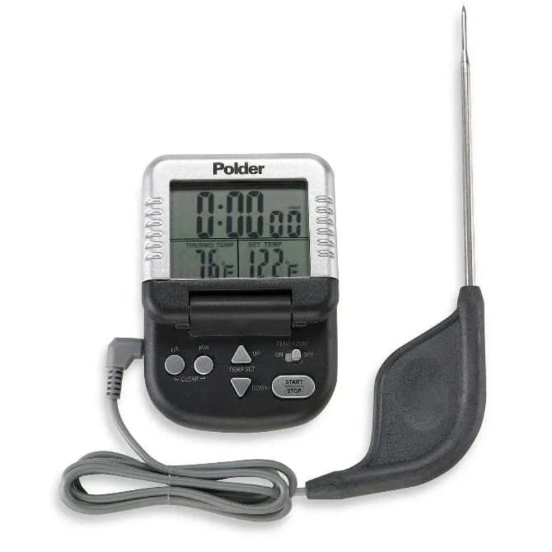 Timer/Thermometer With Probe