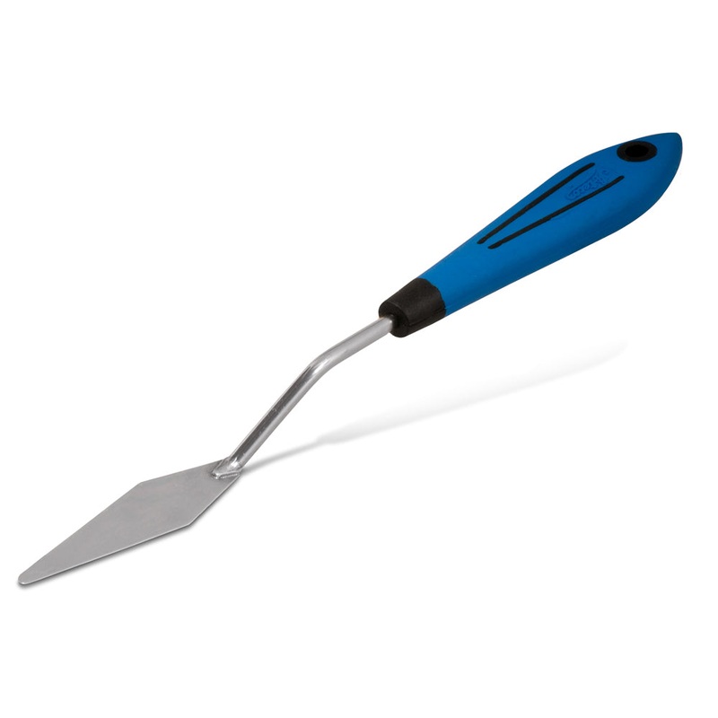 Diamond  Shape Offset Palette Knife with Non Slip Handle