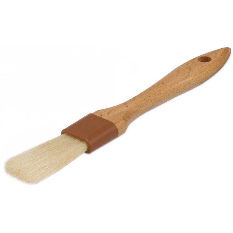Natural Boar Bristle Pastry Brush