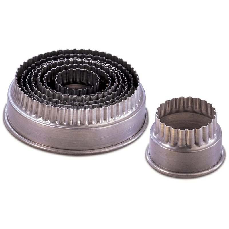 No-Seam Fluted Cutter Set – 8 pc