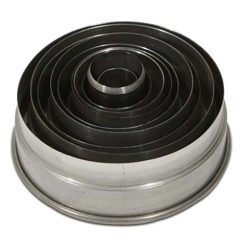 No-Seam Plain Round Cutter Set