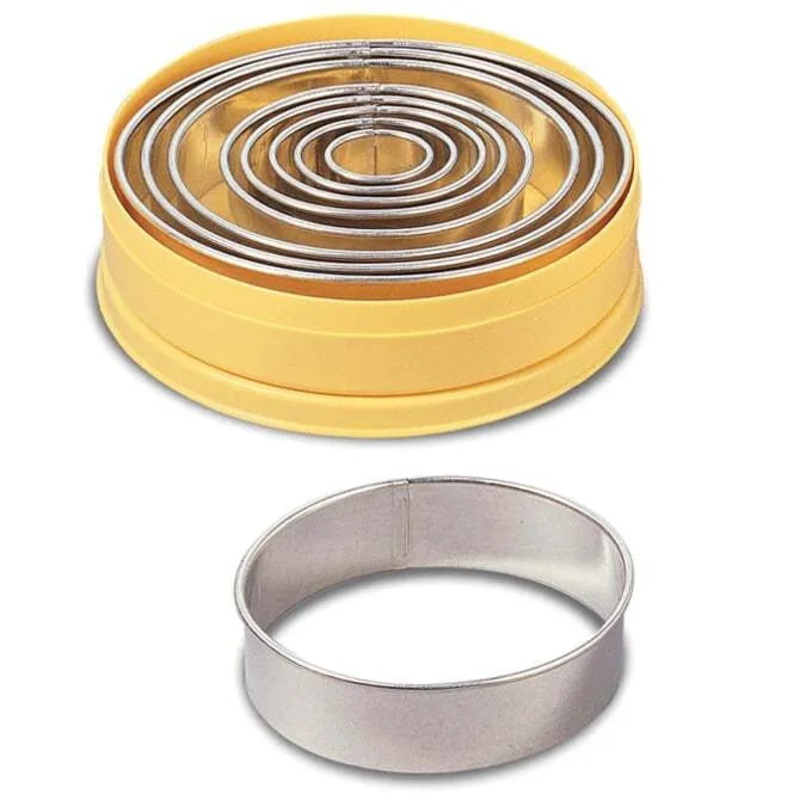 Oval Pastry Cutter Set – 9 pcs