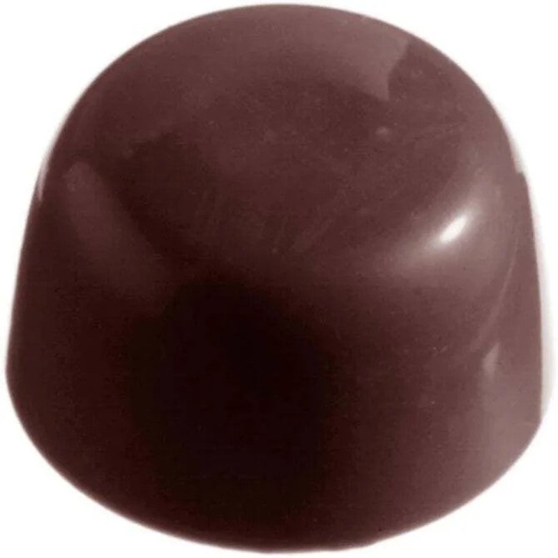 Poly Chocolate Mold Flattened Dome 40 Forms