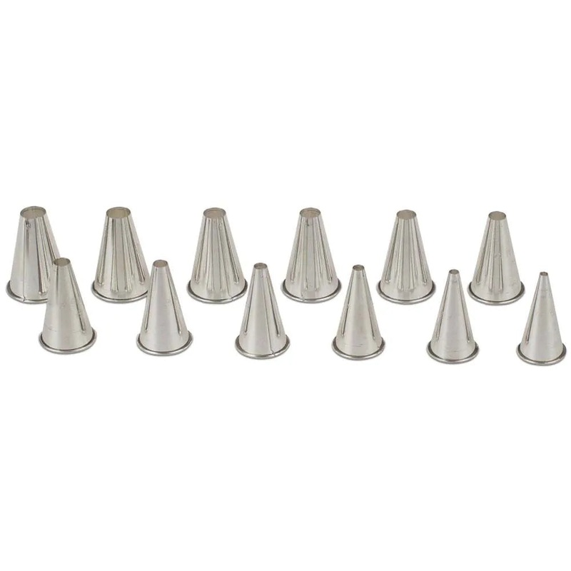 Rolled Edge Tube Set – 12 Plain