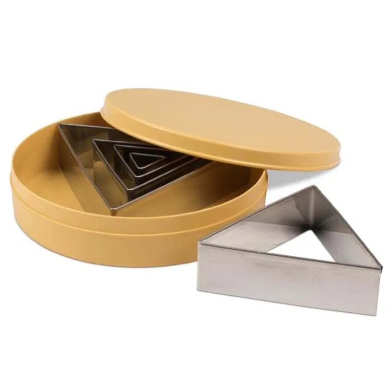 Triangular Cutter Set-Stainless Steel