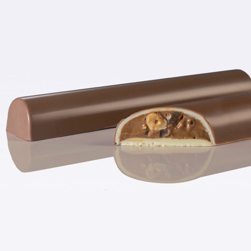 CHOCOLOG CURVY Nougat Bar Chocolate Mold – 4 Indents