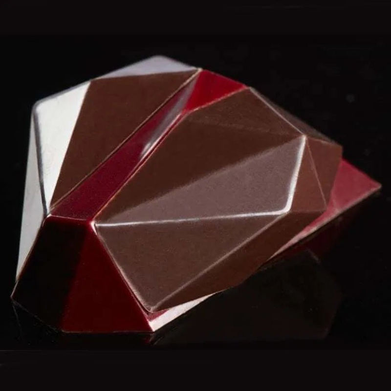 Davide Comaschi 3 Piece Heart Chocolate Mold by Pavoni – 15 Forms