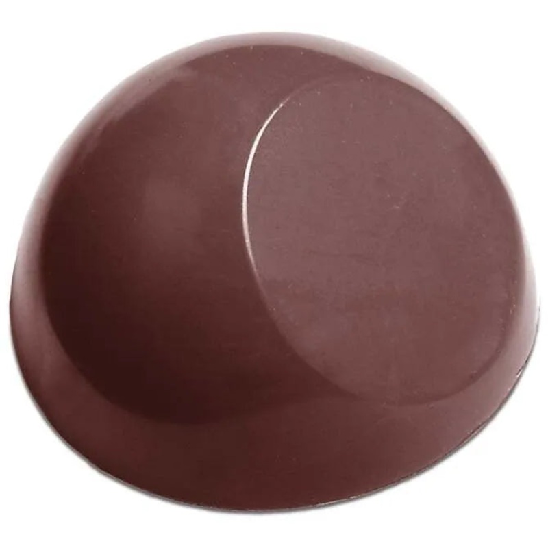 Flat Sided Dome Chocolate Mold, 21 Forms