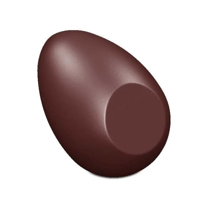 Flat Sided Egg Chocolate Mold, 24 Forms