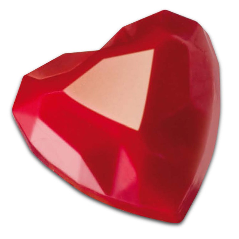 Heart Gem Chocolate Mold