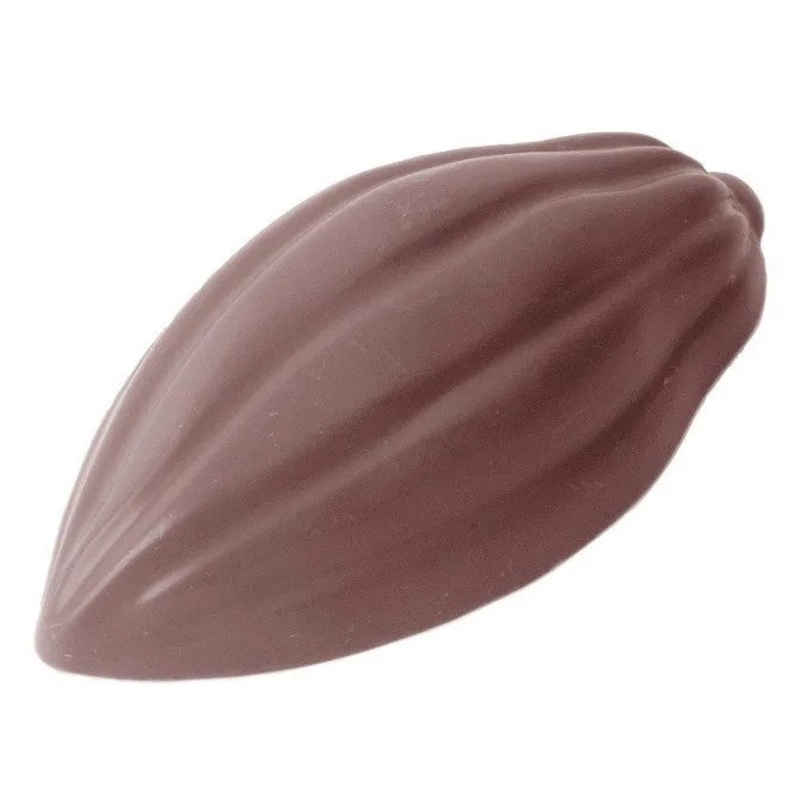 Poly Chocolate Mold Cocoa Bean 16 Forms