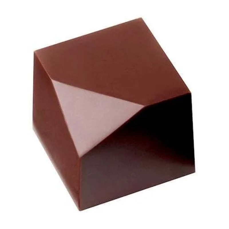 Poly Chocolate Mold Square Tab 24 Forms
