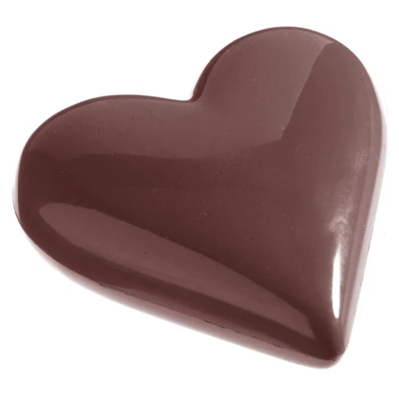 Polycarbonate Heart 65 MM Chocolate Mold – 8 Forms (35g) – 2.25 inch