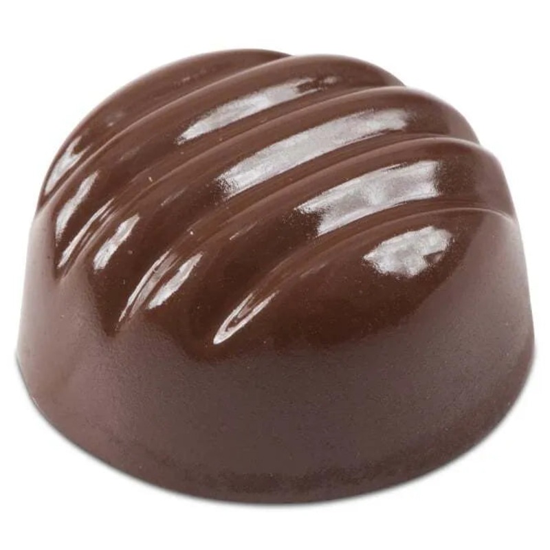 Ridged Dome Chocolate Mold – 40 Forms