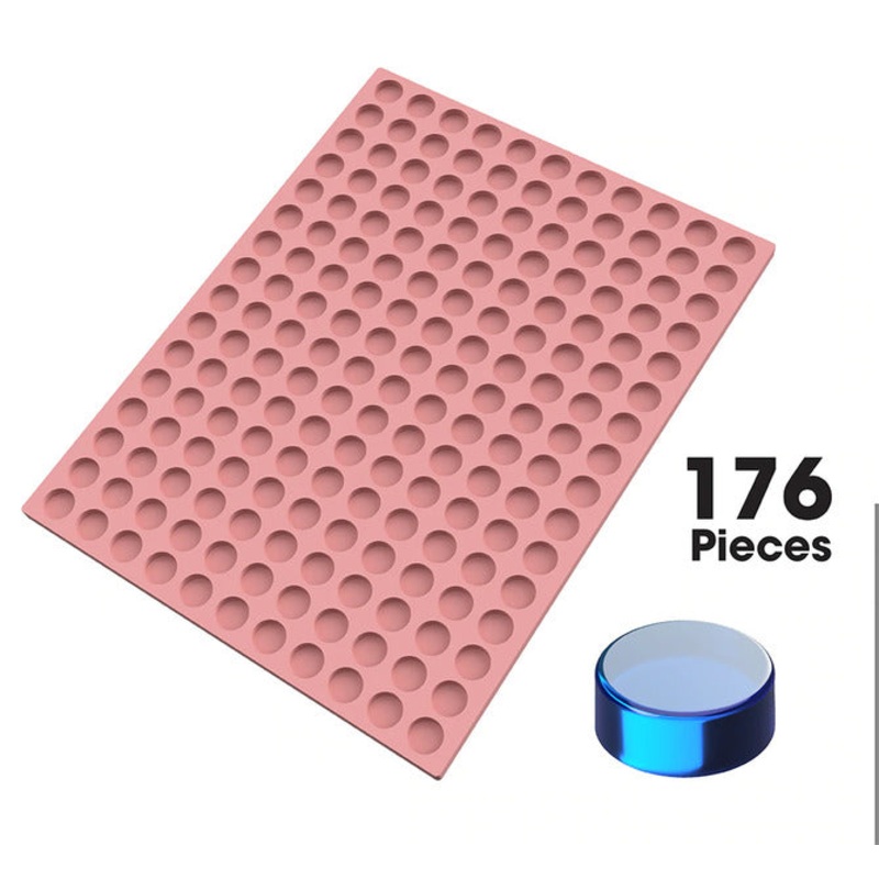 Coin Silicone Mold with 130 forms 3.75mL