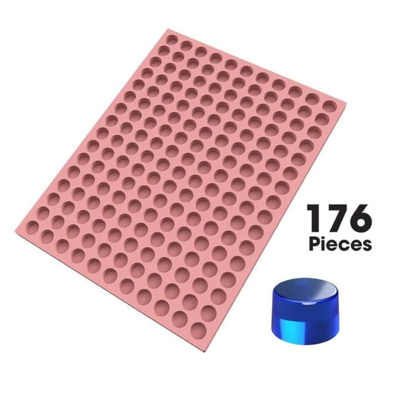 Cylinder Silicone Mold with 176 forms at 3.2mL