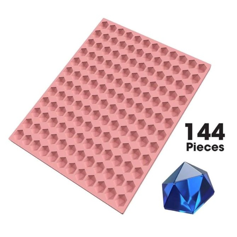 Icosahedron Silicone Mold with 144 Forms at 2.85mL