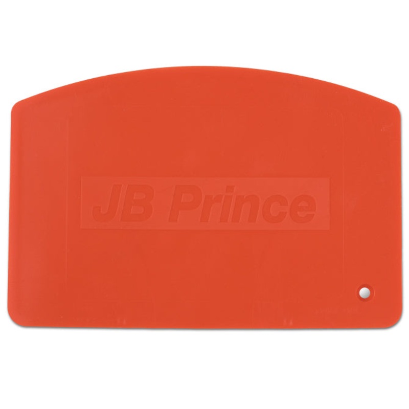 Logo Orange Flexible Bowl Scraper 5.5 x 3.75