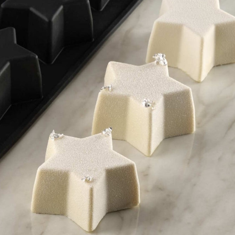 Star Silicone Mold – 24 Forms